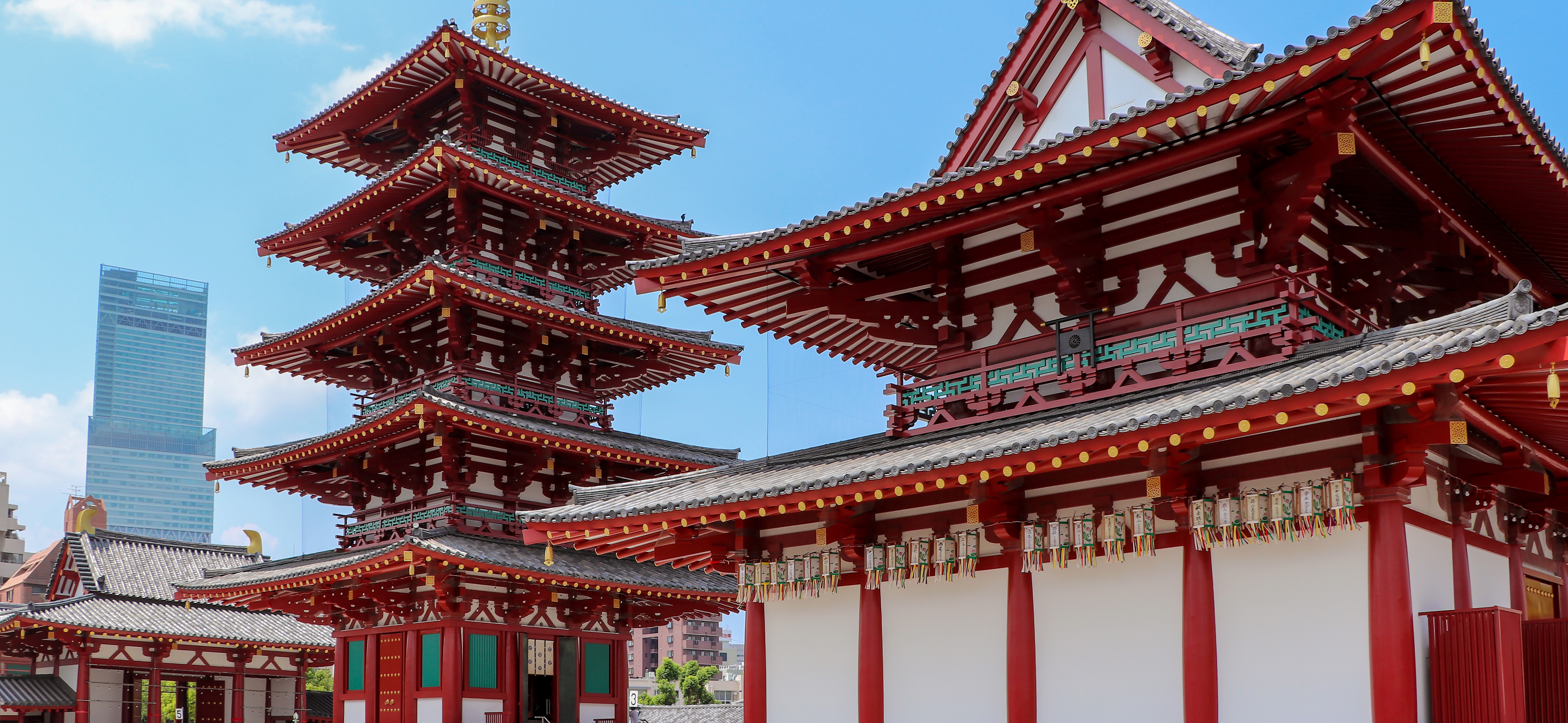 四天王寺の五重塔